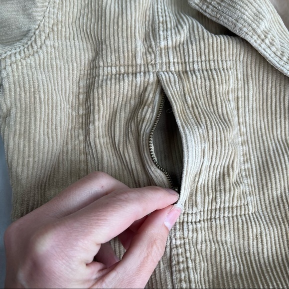 RAG Tan Corduroy Jacket - Size S - Picture 4 of 12